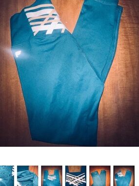 Fabletics Teal High-Waist Woman’s Leggings